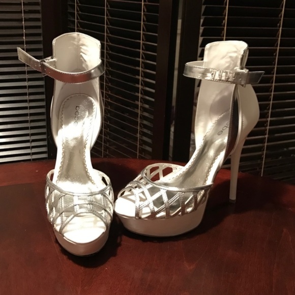 bebe platform stilettos - Picture 1 of 4